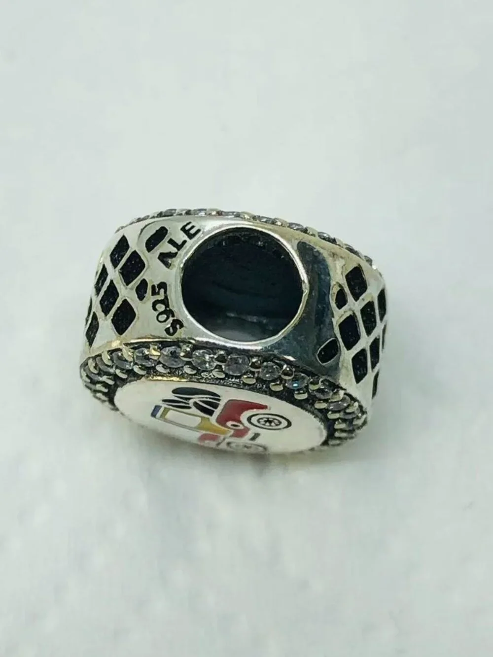 ✨ ✨Pandora Colombia Exclusive Country Truck Flag Colors Bead Charm S925 Silver
